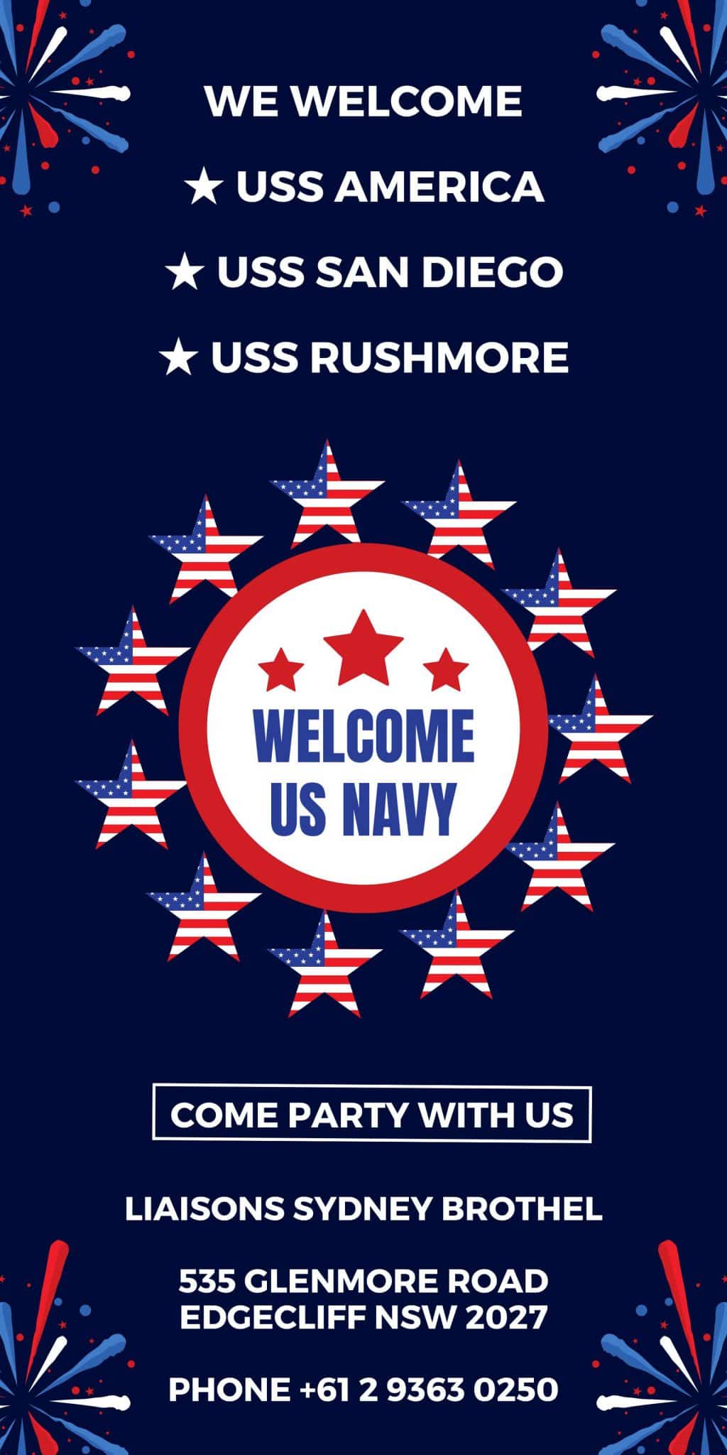 Liaisons welcomes the US Navy